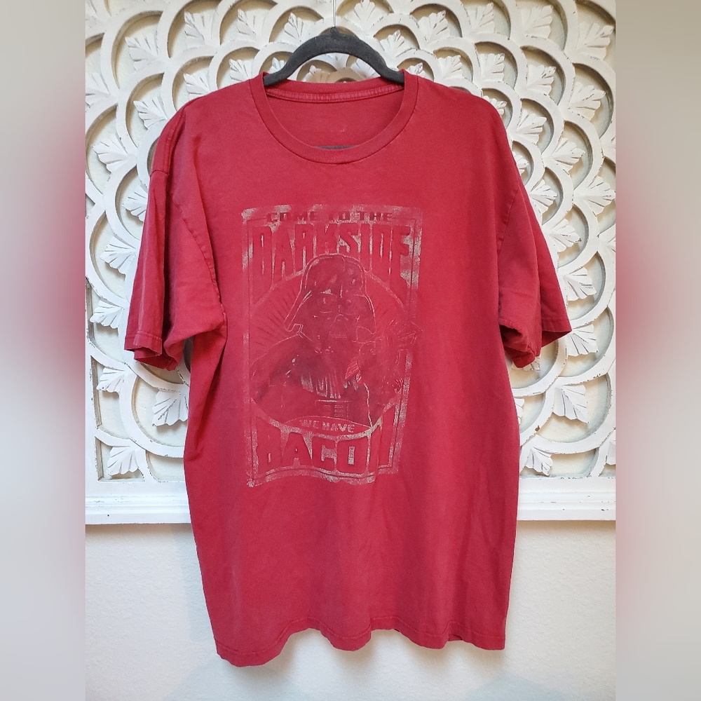 Come To The Dark Side Darth Vader Bscon T-shirt 2XL Mens
